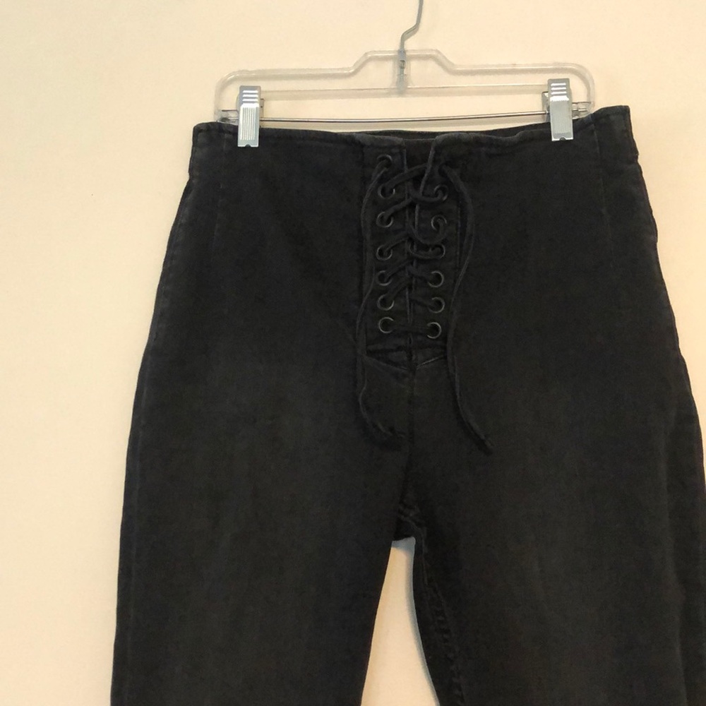 Free people lace up jeans